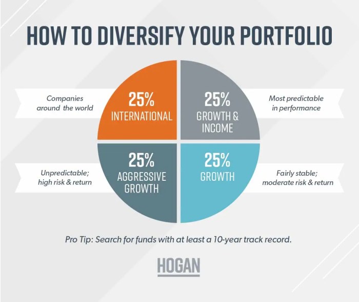 Diversification diversify investing mutual funds stocks investments wealth fund hogan retirement